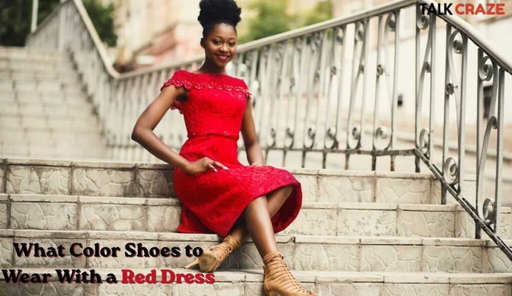 What Color Shoes to Wear With a Red Dress