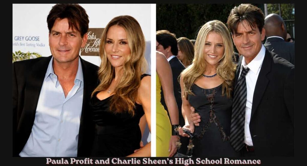Paula Profit and Charlie Sheen’s High School Romance