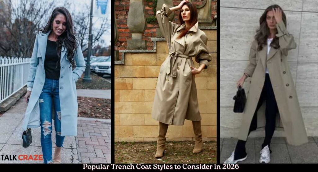 Popular Trench Coat Styles to Consider in 2026
