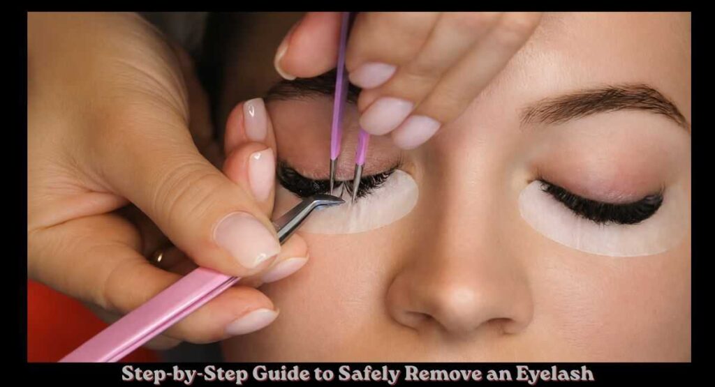 How to Get an Eyelash Out of Your Eye Fast & Safely 3 Step-by-Step Guide to Safely Remove an Eyelash