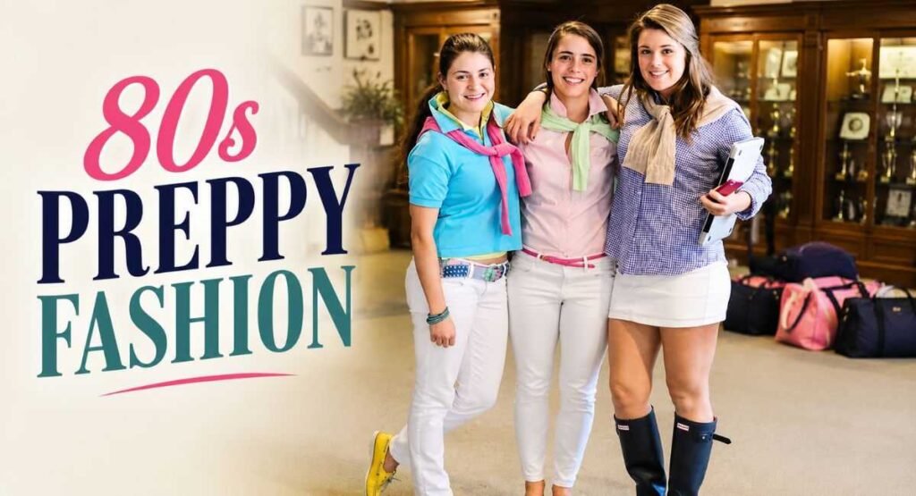 80s Preppy Fashion