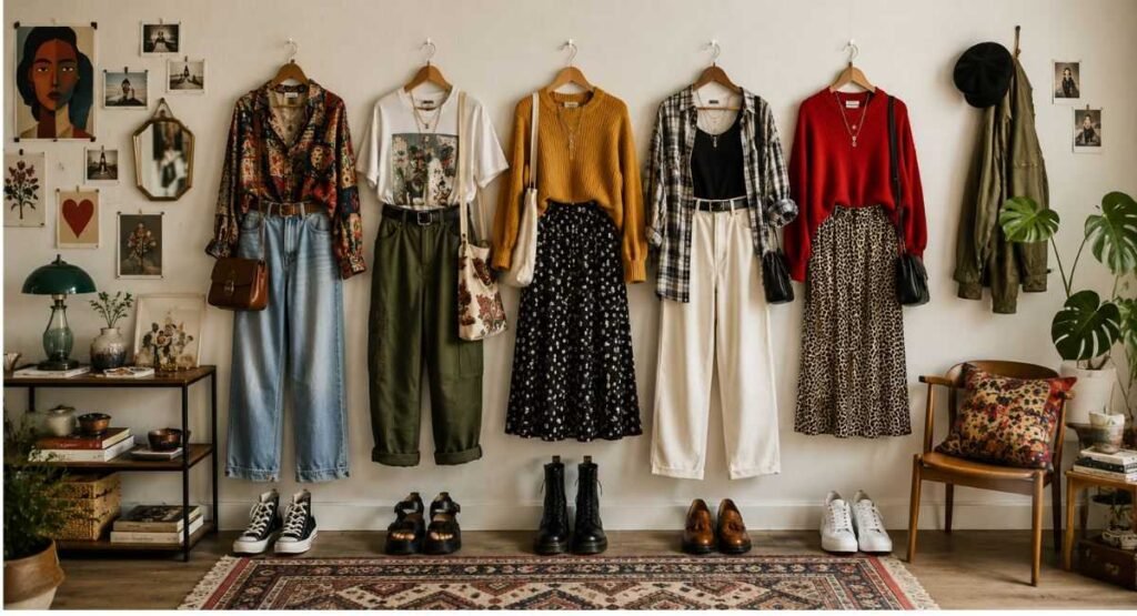 Eclectic Fashion: How to Mix Styles and Create a Unique Look 4 Eclectic Outfit Ideas for Everyday Wear