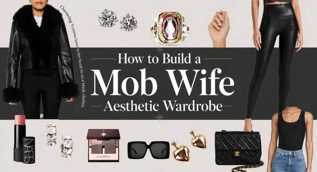 How to Build a Mob Wife Aesthetic Wardrobe