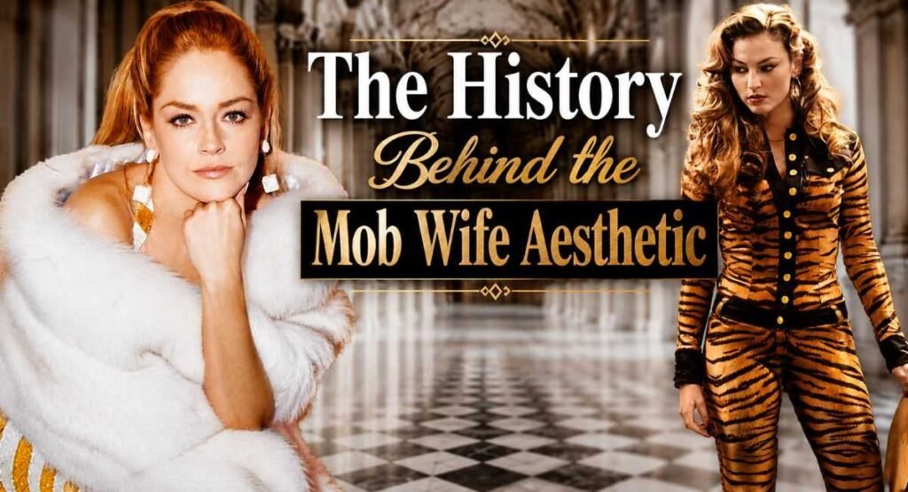 The History Behind the Mob Wife Aesthetic