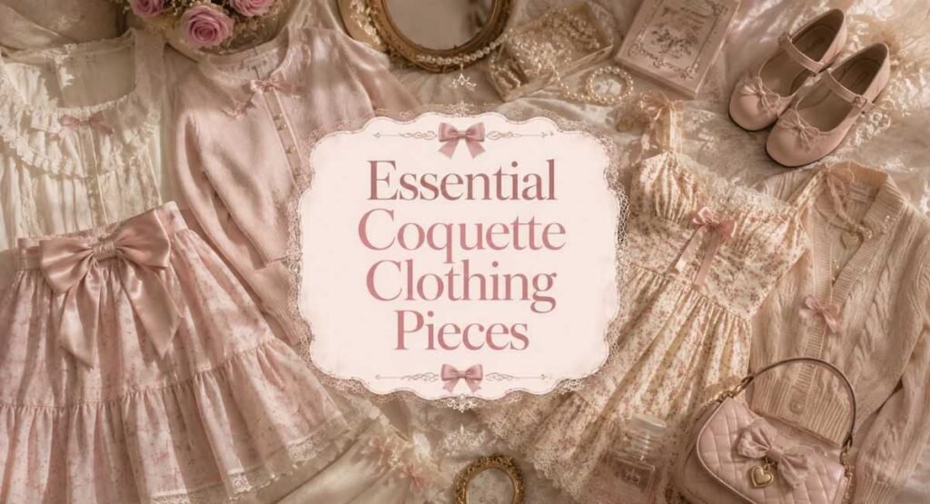 Coquette Fashion: The Complete Guide to the Romantic Aesthetic 4 Essential Coquette Clothing Pieces