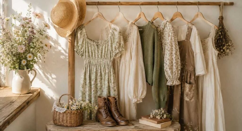 Cottagecore Fashion: Your Complete Guide to the Romantic Countryside Aesthetic 3 Essential Cottagecore Clothing Pieces