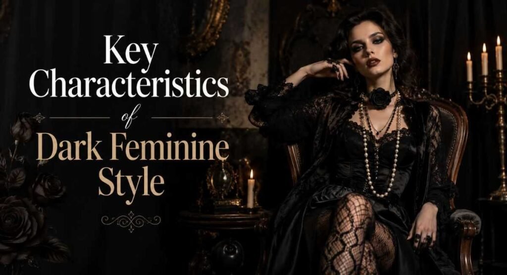 Dark Feminine Aesthetic: The Ultimate Style Guide 3 Key Characteristics of Dark Feminine Style